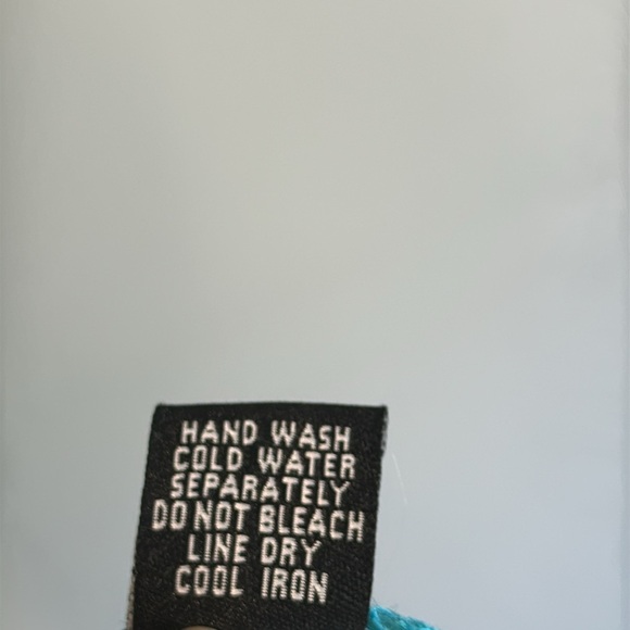 Kaktus Textured Turquoise Lagenlook Slouch Pockets Jacket Wooden Button Front L - Picture 9 of 16